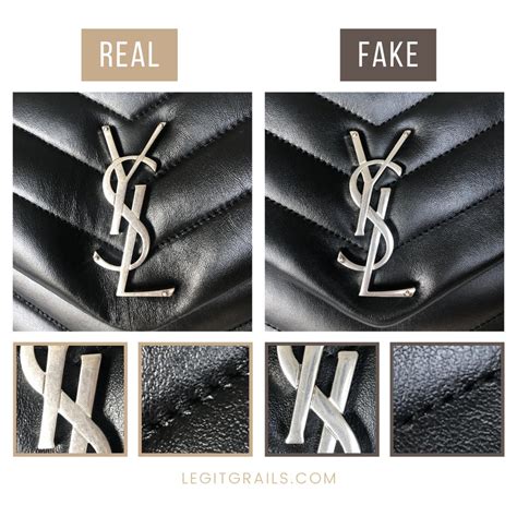 Real vs Fake YSL: The LouLou Bag (20